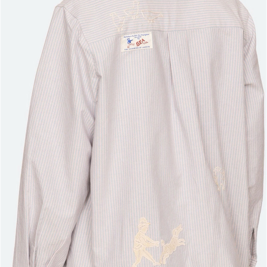 New York Striped Shirt Autumn  - Embroidery York avaliação e preço