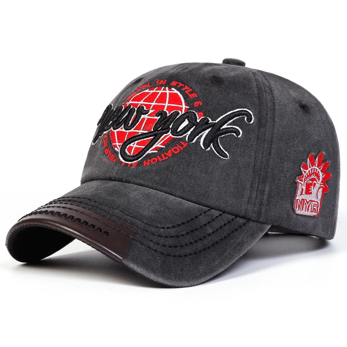 Unisex New York Embroidery Was - Embroidery York avaliação e preço