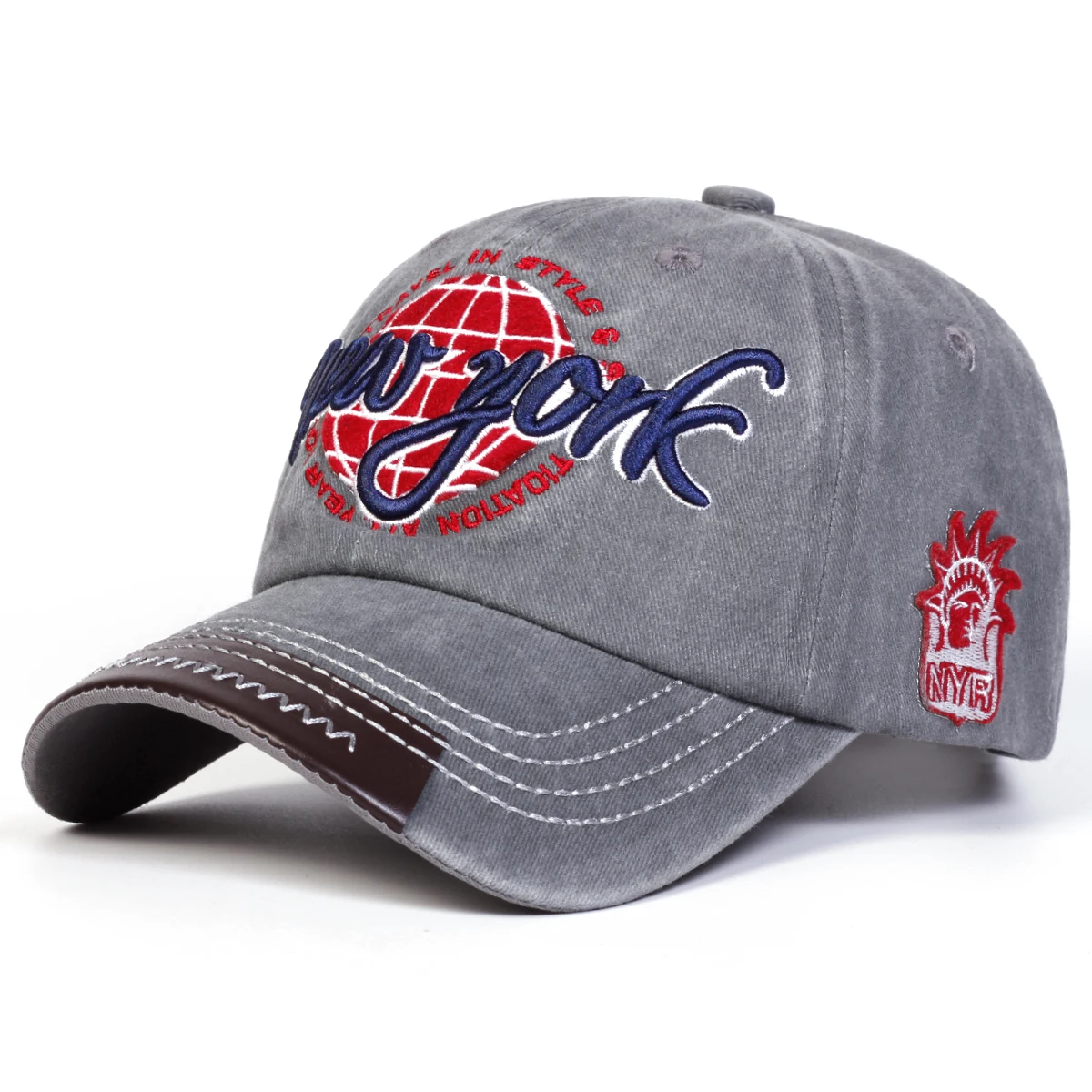Unisex New York Embroidery Was - Embroidery York avaliação e preço