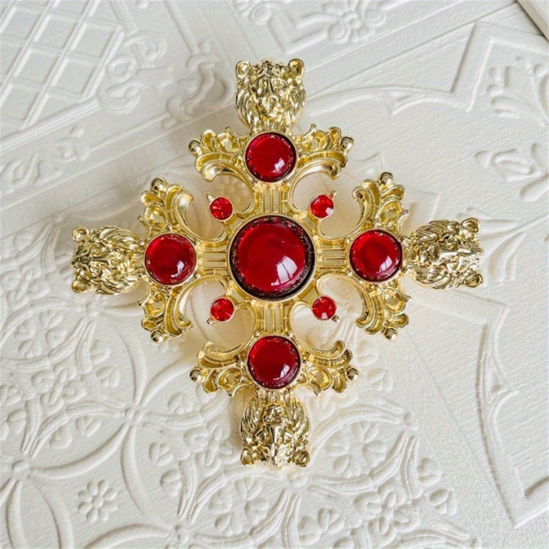 Exquisite Luxury Inlaid Resin  - Embroidery Icon avaliação e preço