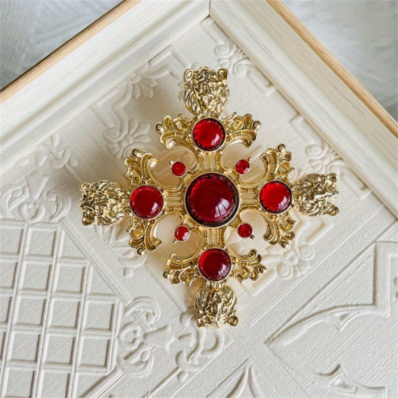 Exquisite Luxury Inlaid Resin  - Embroidery Icon avaliação e preço