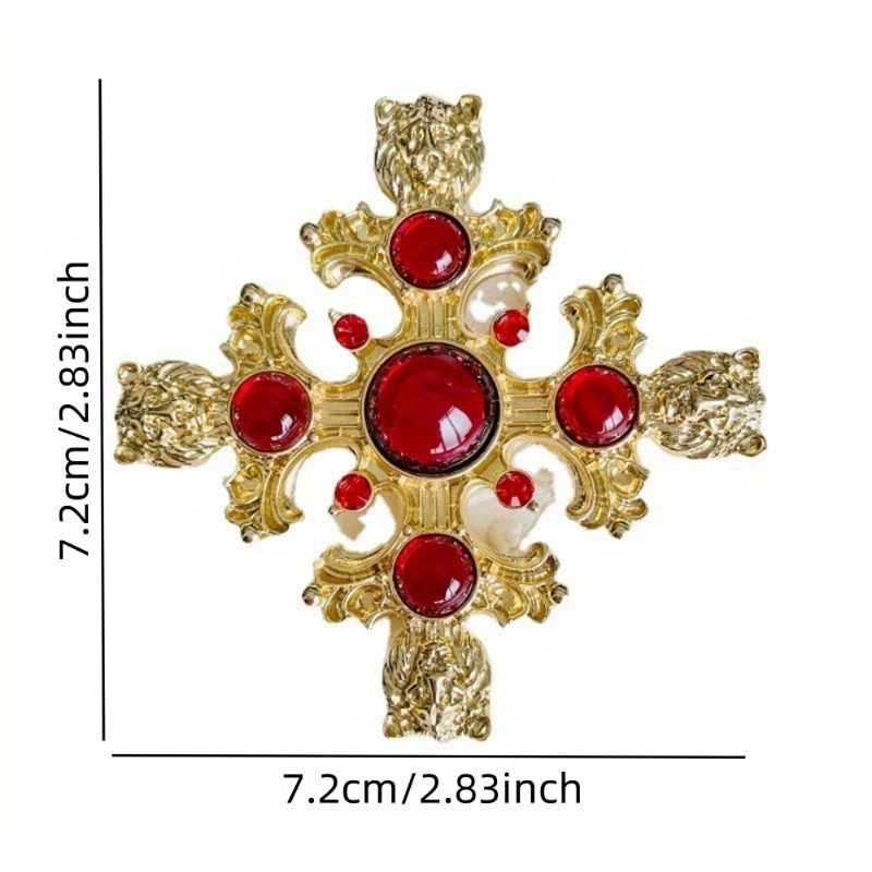 Exquisite Luxury Inlaid Resin  - Embroidery Icon avaliação e preço