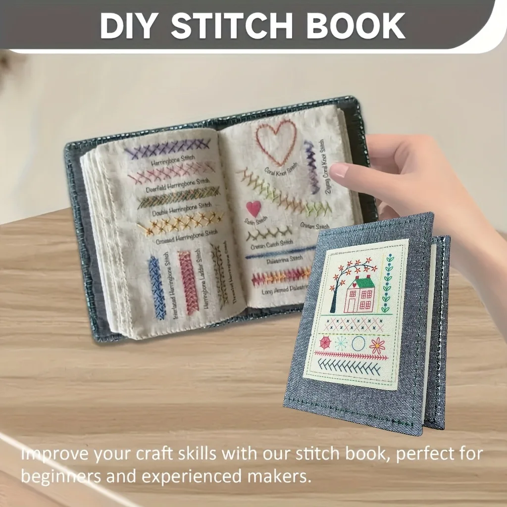 Embroidery Kit DIY Stitch Book - Embroidery Guide Book avaliação e preço