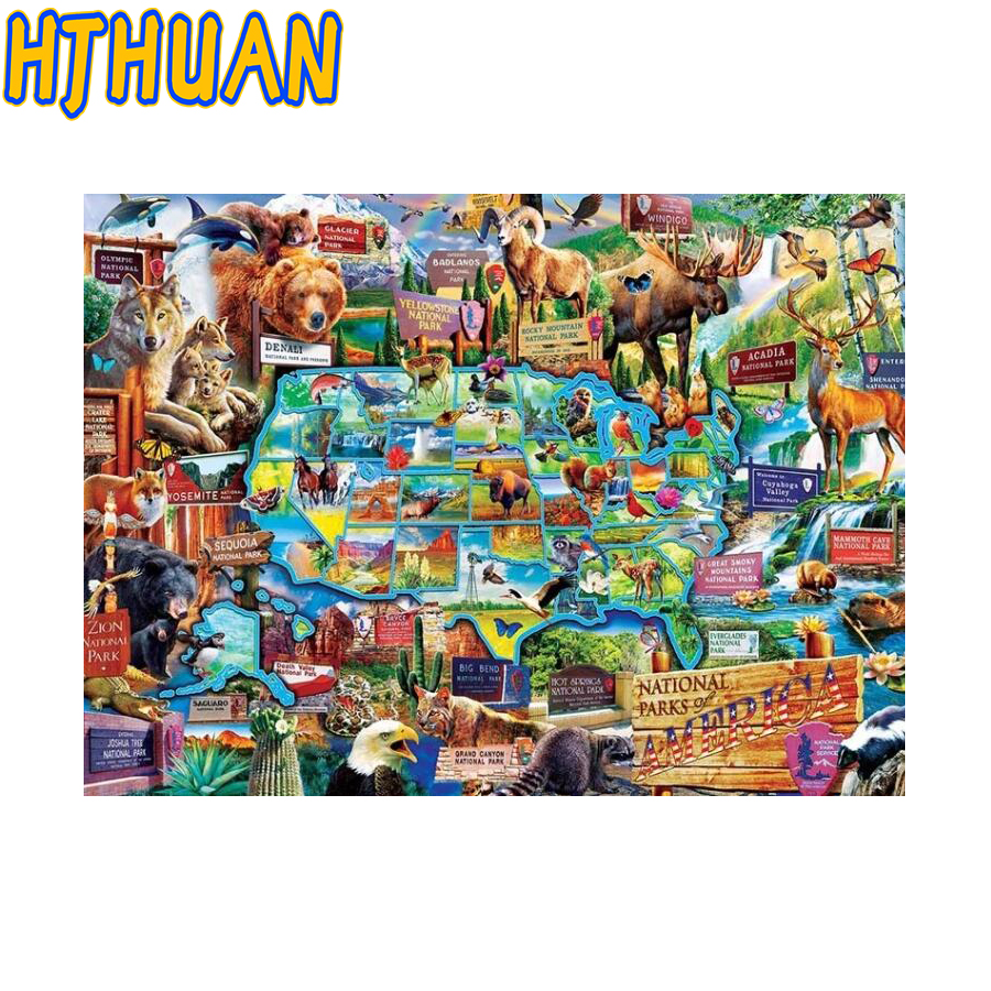 DIY Diamond Painting World Map - Embroidery World avaliação e preço