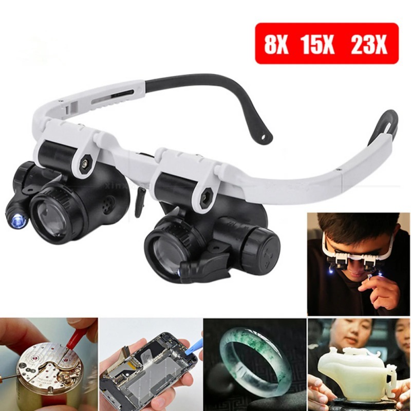 Hands Free LED Headband Magnif - Embroidery Viewer avaliação e preço