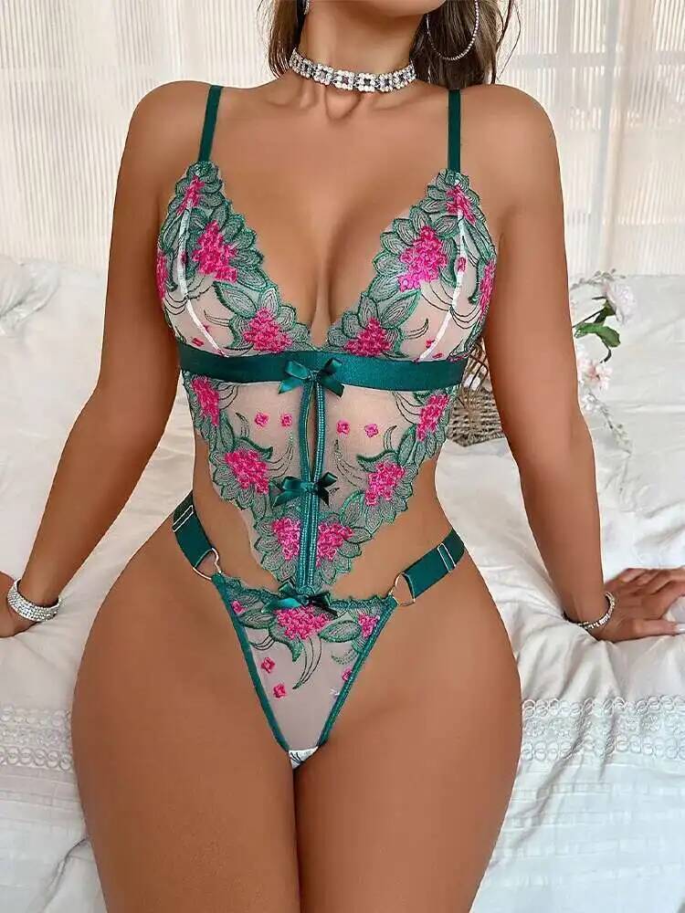 New Sexy Flower Embroidery Tra - Embroidery Charm avaliação e preço