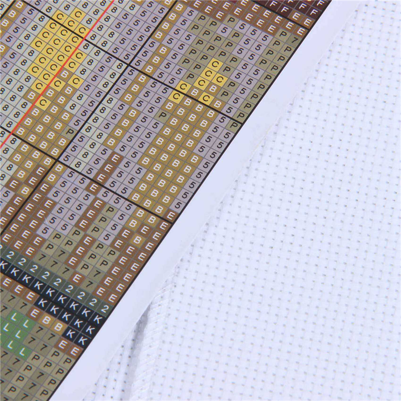 2X DIY Handmade Needlework Cro - Embroidery X Pattern avaliação e preço