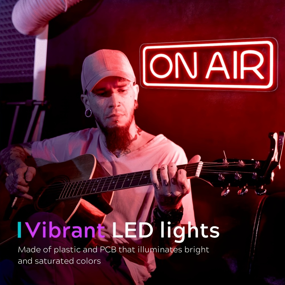 ON AIR Neon Signs - LED Live O - Embroidery Studio avaliação e preço
