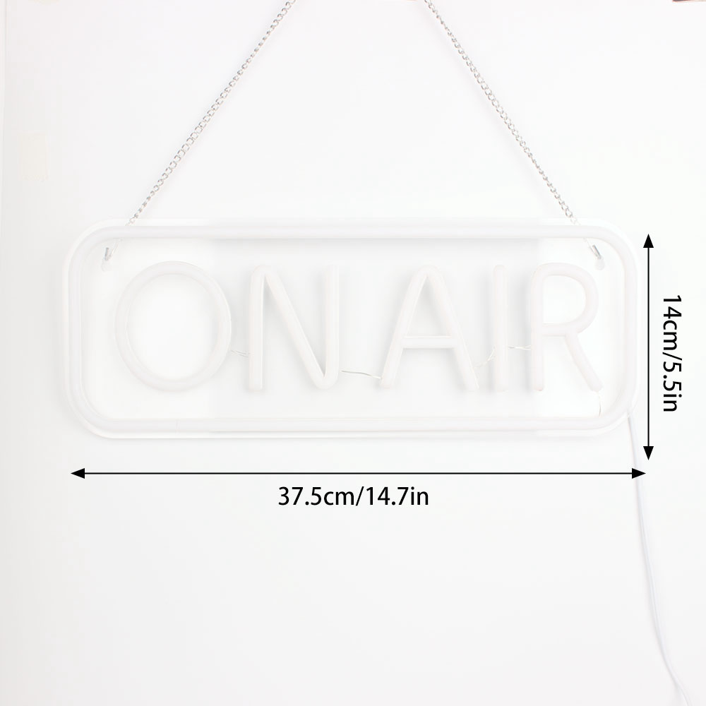 ON AIR Neon Signs - LED Live O - Embroidery Studio avaliação e preço