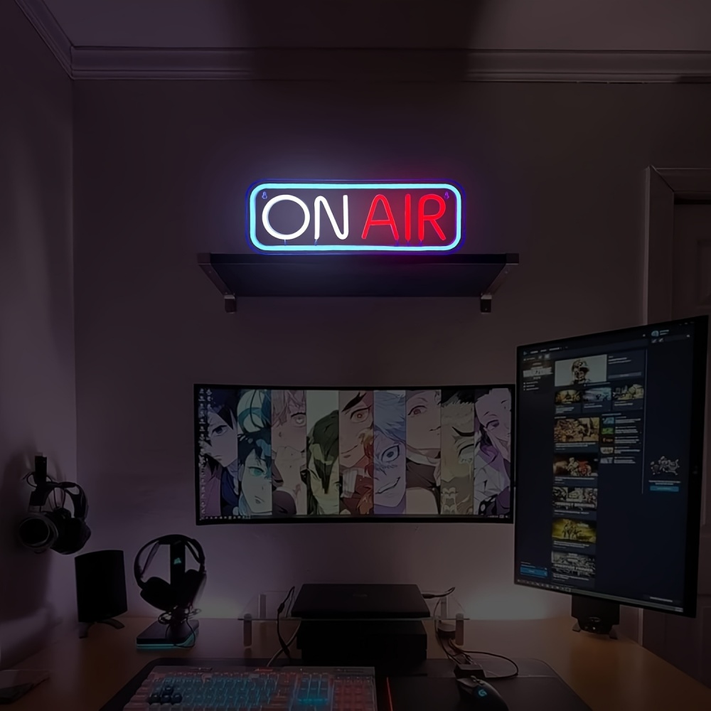 ON AIR Neon Signs - LED Live O - Embroidery Studio avaliação e preço