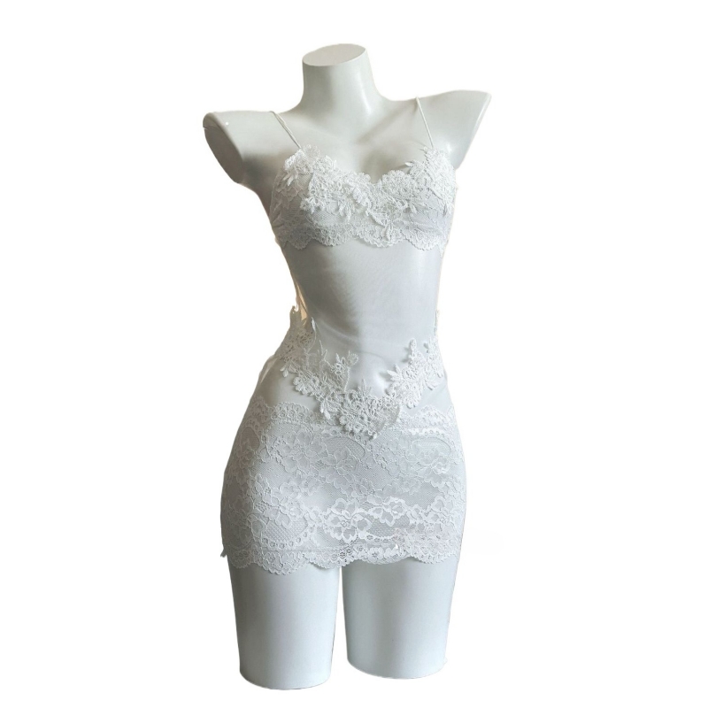 Sexy Lace Embroidery Strapless - Embroidery Lace avaliação e preço