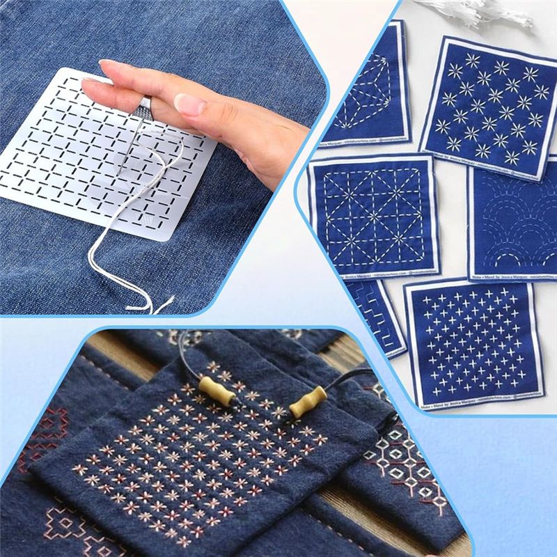 A96K-Geometric Pattern Embroid - Embroidery X Pattern avaliação e preço