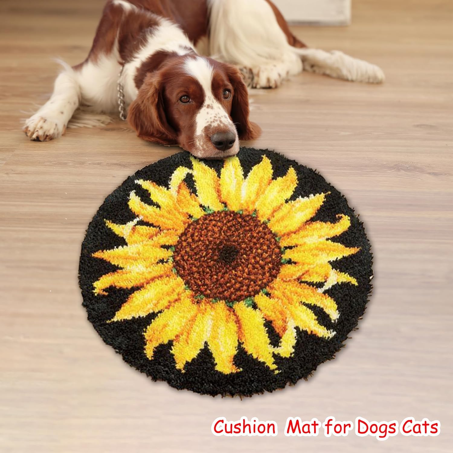 Latch Hook Rug Kit, Sunflower  - Embroidery X Pattern avaliação e preço