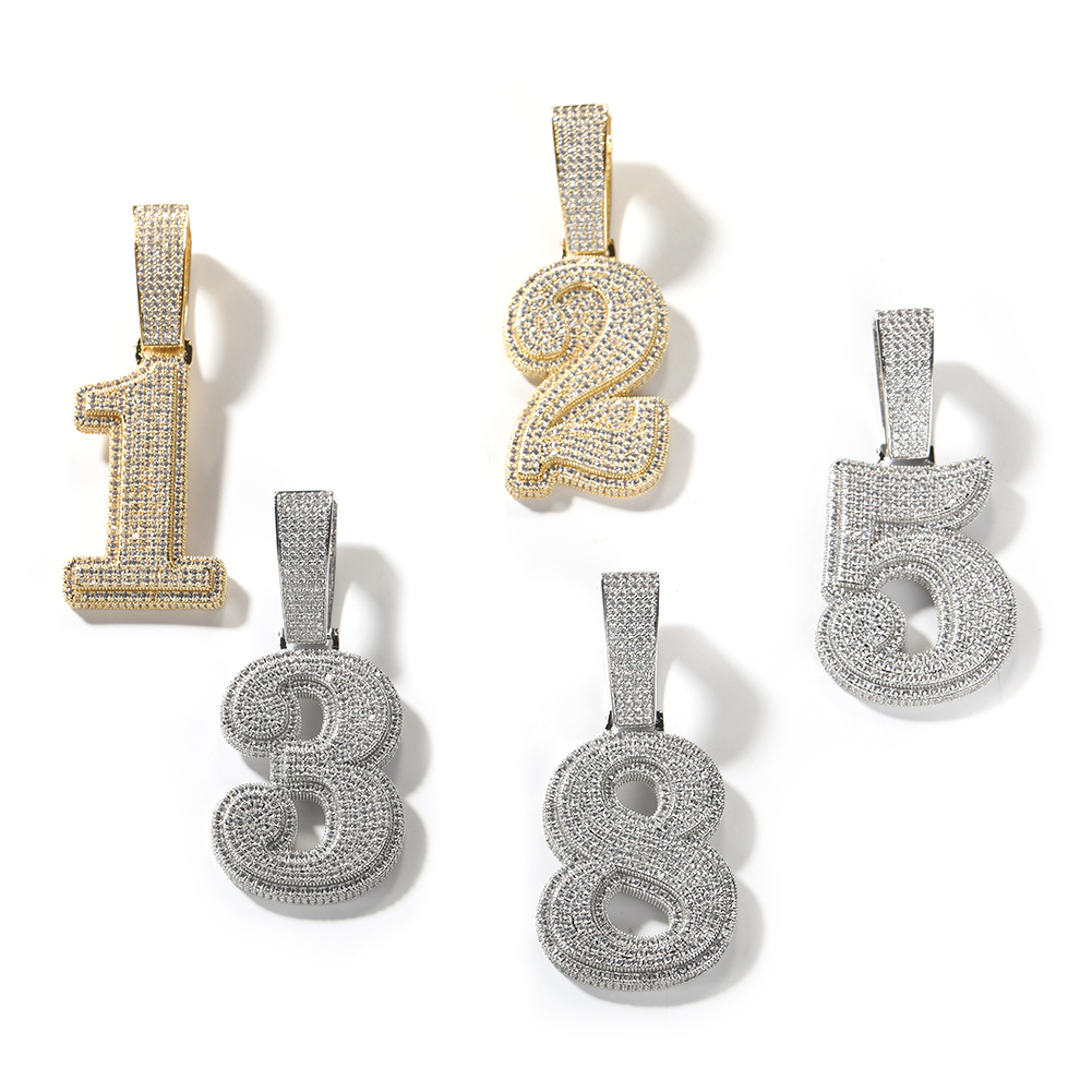 TBTK Big Size Lucky Number 0-9 - Embroidery Charm avaliação e preço