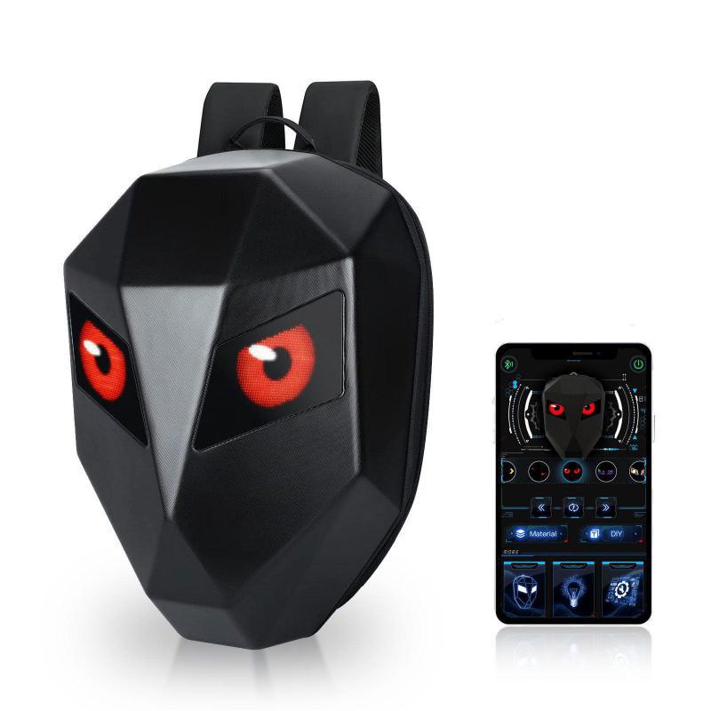 Led Riding Backpack Men Motorc - Embroidery Bag avaliação e preço