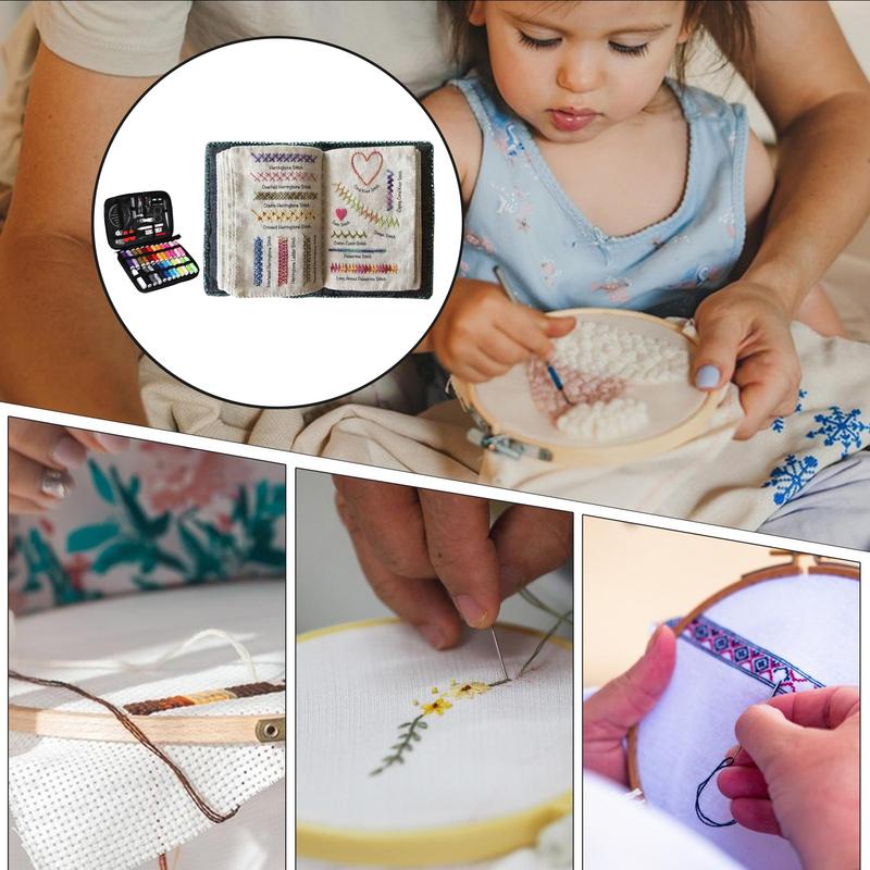 Embroidery Stitches Book Sewin - Embroidery Guide Book avaliação e preço