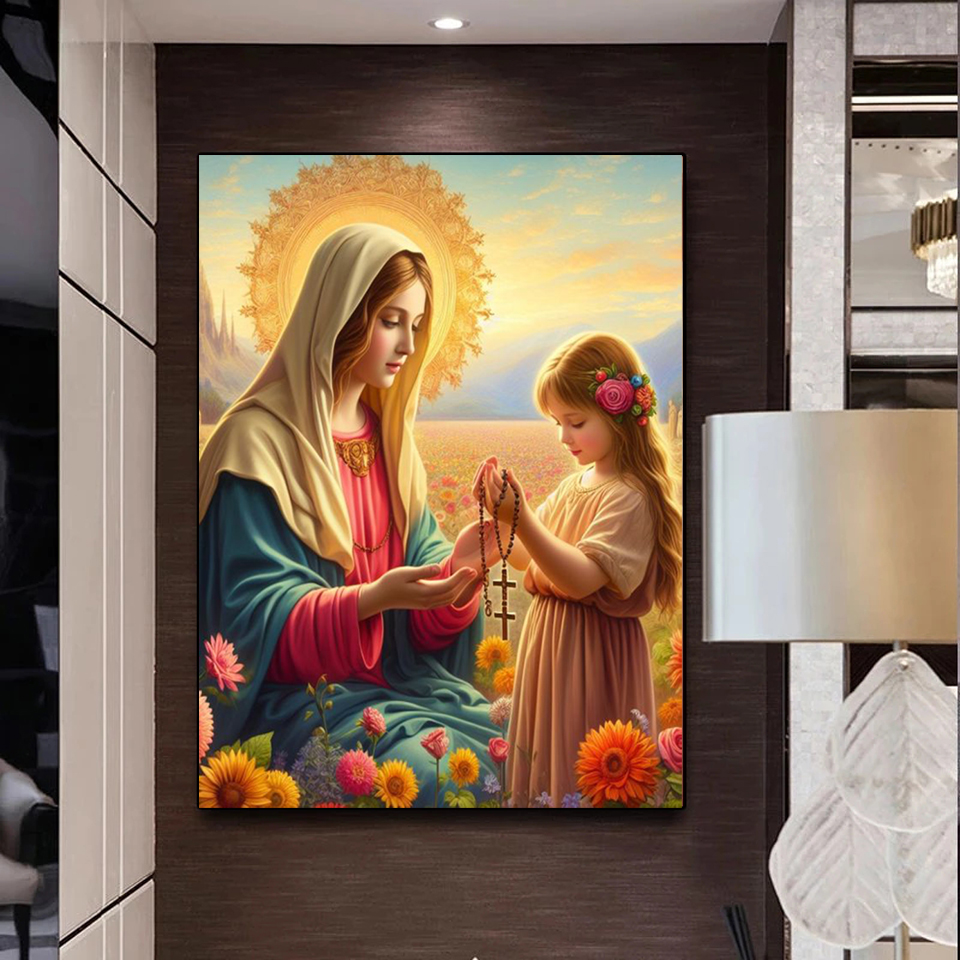 Frameless,Diamond Painting Vir - Embroidery Icon avaliação e preço