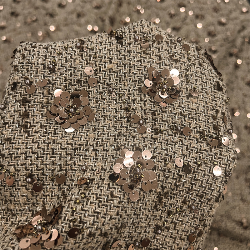 1 yard Heavy industry sequin e - Embroidery Bag avaliação e preço