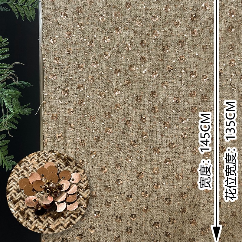 1 yard Heavy industry sequin e - Embroidery Bag avaliação e preço