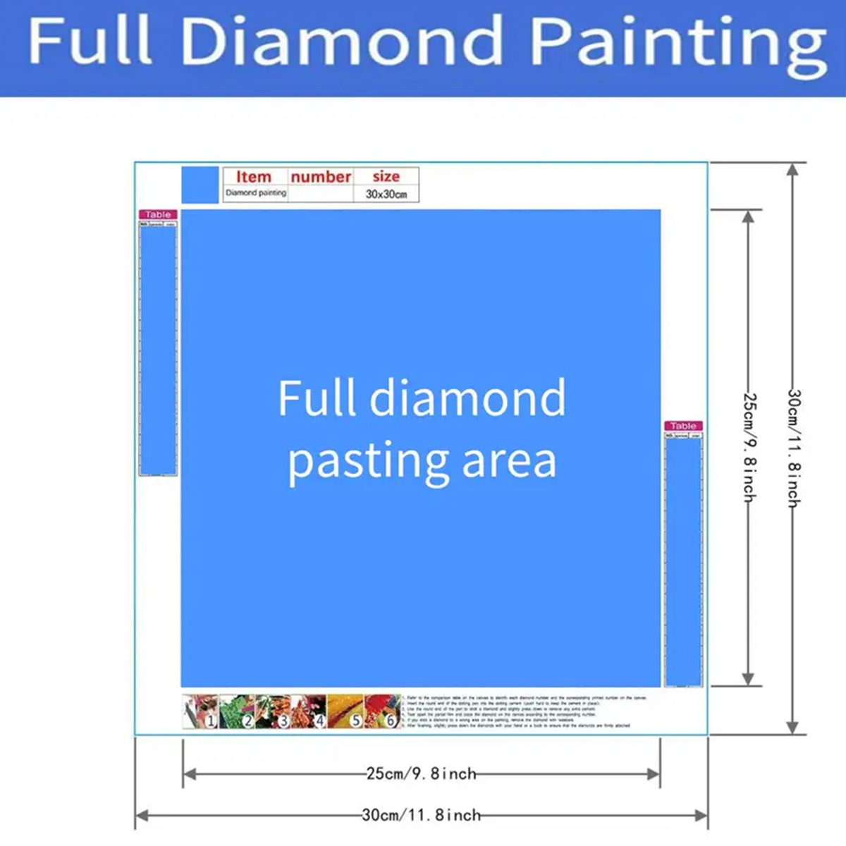 5D Diamond Painting Set, Color - Embroidery H&M avaliação e preço